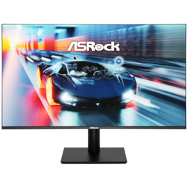 Monitor Asrock Challenger 24,5" 144Hz 1Ms Ips Full Hd Hdmi Vga Srgb 99% Freesync Ajuste Inclinação Cl25Ffb