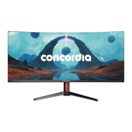 Monitor Concordia Curvo Ultrawide Uz340 34" 165hz 1ms Wqhd Hdmi Display Port Ajuste De Altura Srgb 100% Pip/pbp Uz340165