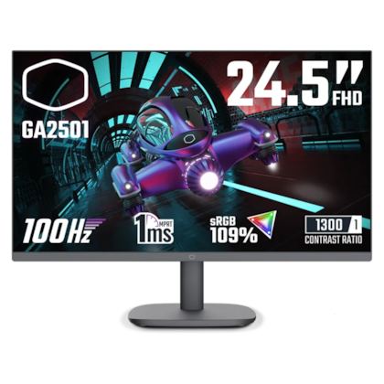 Monitor Cooler Master Ga2501 24.5'' 100hz 1ms Ips Full Hd Hdmi Vga  Vesa Cmi-ga2501-br