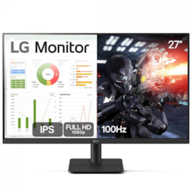 Monitor Lg 27" 100hz 5ms Ips Full Hd Hdmi 27ms500-b.awzm