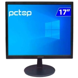 MONITOR PCTOP 17" HDMI/ VGA VESA PRETO - MLP170