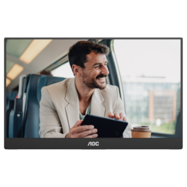 Monitor Portatil Aoc 15,6" 60Hz 4Ms Full Hd Ips Mini Hdmi Usb-C Vesa 16T20E2/78