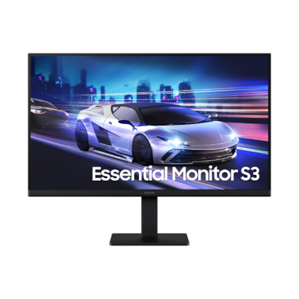 Monitor Samsung Essential S3 24" 120Hz 5 Ms Full Hd Ips Hdmi Vesa Preto Ls24F320Galmzd