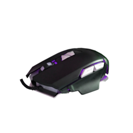 Mouse Brx ÓPtico Rgb Usb 3200 Dpi Preto Ms-793 Bk