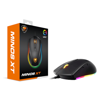 Mouse Cougar Optical Minos Xt 4000 Dpi Rgb 3mmxtwob.0001