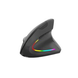 Mouse Ergonomico Altomex Wirelles Bluetooth Usb Tipo C 2400 Dpi Preto Al-853