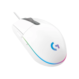 Mouse Logitech G203 Lightsync Rgb Usb 8000 Dpi Branco 910-005794