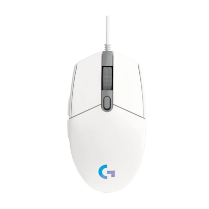 Mouse Logitech G203 Lightsync Rgb Usb 8000 Dpi Branco 910-005794