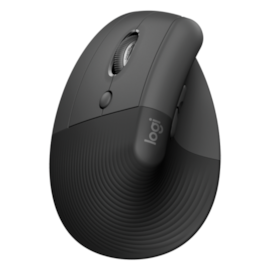 Mouse Logitech Lift Left Ergonomico Vertical Wireless Bluetooth Grafite 910-006467
