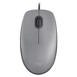 Mouse Logitech M110 Silent Usb 1000dpi Cinza 910-006757