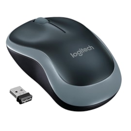 Mouse Logitech M185 Wireless 1000 Dpi Cinza 910-002225