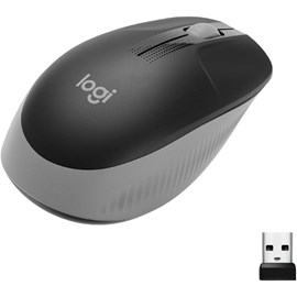Mouse Logitech M190 Wireless Cinza 910-005902