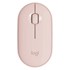 Mouse Logitech Pebble M350 Bluetooth Silent Rose 1000 Dpi Ambidestro 3 Botões