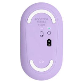 Mouse Logitech Sem Fio Pebble Lilas M350