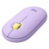 Mouse Logitech Sem Fio Pebble Lilas M350