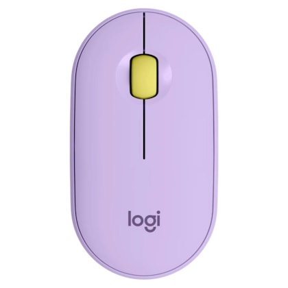 Mouse Logitech Sem Fio Pebble Lilas M350