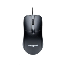 Mouse Maxprint Officeeasy Com Fio Usb2.0 1200 Dpi Preto 60000154