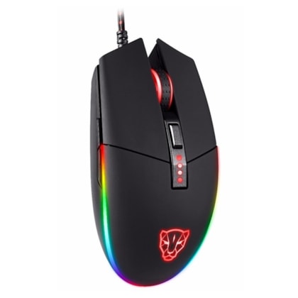 MOUSE MOTOSPEED V50 RGB 4000DPI PRETO FMSMS0005PTO