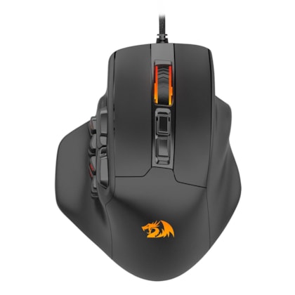 Mouse Redragon Aatrox Rgb Usb 12400 Dpi Preto M811-rgb