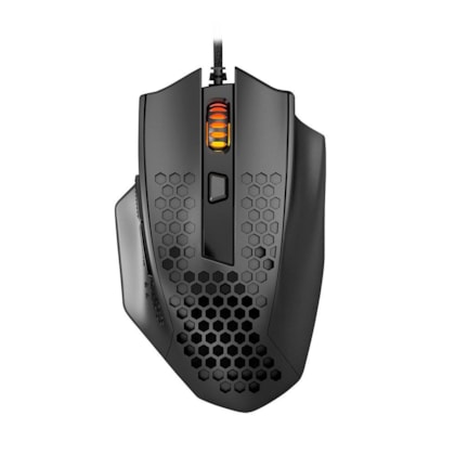 Mouse Redragon Bomber Rgb 12400 Dpi Preto M722