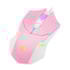 Mouse Redragon Centrophorus Bubblegum Rgb 7200 Dpi Rosa Com Branco M601pw-rgb