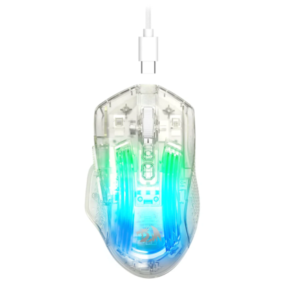 Mouse Redragon Chazzis Rgb 24000 Dpi Cristal M695Ct
