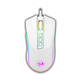 Mouse Redragon Cobra Lunar Rgb 10000 Dpi Branco M711-w