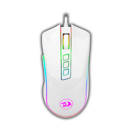 Mouse Redragon Cobra Lunar Rgb 10000 Dpi Branco M711-w