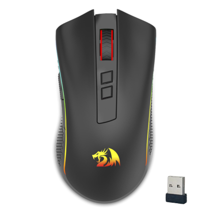 Mouse Redragon Cobra Pro Wireless 16000 Dpi Preto M711-pro