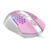 Mouse Redragon Gamer Reaping Elite Rgb Rosa com Branco M987pw-p