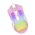 Mouse Redragon Gamer Reaping Elite Rgb Rosa com Branco M987pw-p