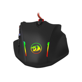 Mouse Redragon Impact Rgb Usb 12400 Dpi Preto M908