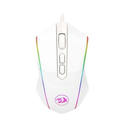 MOUSE REDRAGON MEMEANLION LUNAR WHITE RGB M710W-RGB