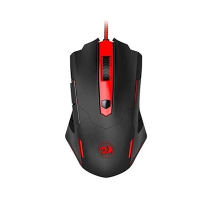 MOUSE REDRAGON PEGASUS LED VERMELHO 7200DPI PRETO M705