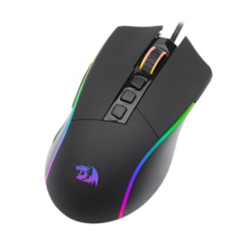 Mouse Redragon Plank Rgb Usb 16000 Dpi Preto M812-rgb