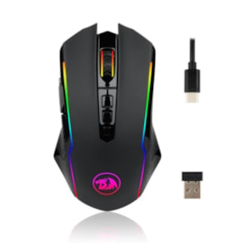 Mouse Redragon Ranger Lite Rgb Wireless Bluetooth 4000 Dpi Preto M910-ks