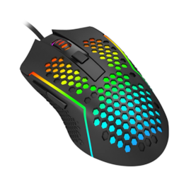Mouse Redragon Reaping Rgb 6 Botões 12400 Dpi Preto M987-k