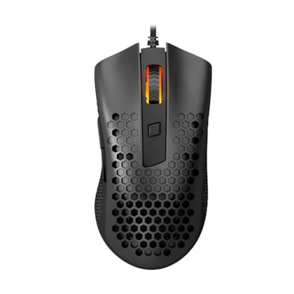 Mouse Redragon Storm Basic Rgb 12400 Dpi Preto M808-n