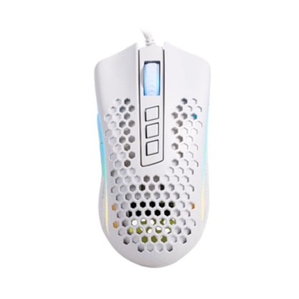 MOUSE REDRAGON STORM ELITE LUNAR WHITE RGB M988W-RGB