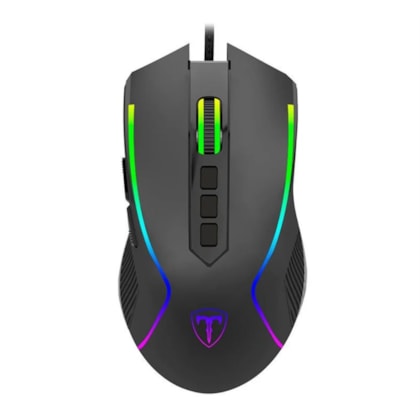 Mouse T-Dagger Darkangel Rgb Usb 4000 Dpi Preto T-Tgm209 V2