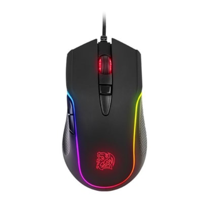 MOUSE THERMALTAKE NEROS RGB 3200DPI EMO-NRR-WDOTBK-01