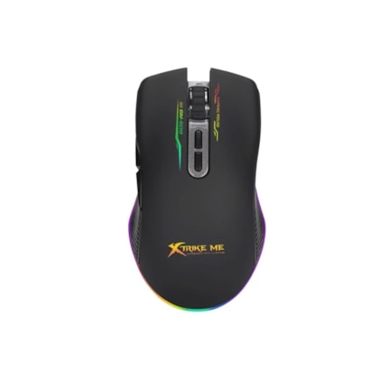 MOUSE XTRIKE-ME GM-509 RGB 2400DPI 7 BOTÕES PRETO GM-509