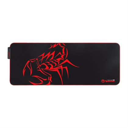 MOUSEPAD GAMER MARVO SCORPION, GRANDE (800X305MM), SPEED, RGB - MG010