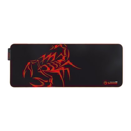 MOUSEPAD GAMER MARVO SCORPION, GRANDE (800X305MM), SPEED, RGB - MG010