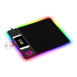 MOUSEPAD GAMER REDRAGON CRATER RGB CARREGADOR WIRELESS P028