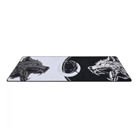 Mousepad Kalkan Howl Extended Lite Speed 90Cm X 30Cm Preto E Branco Klk00106