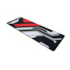 Mousepad Kalkan Minimal Extended Lite Speed 90Cm X 30Cm Preto Vermelho Branco Klk00109