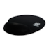 Mousepad Keytime Glide Com Apoio De Pulso Em Gel 25,5 Cm X 22,0 Cm Preto Kyt00017