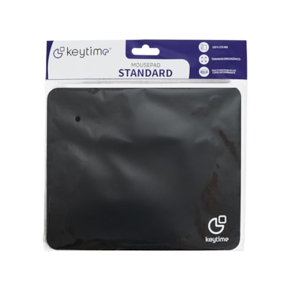 Mousepad Keytime Standard 22,0 Cm X 17,8 Cm Preto Kyt00016