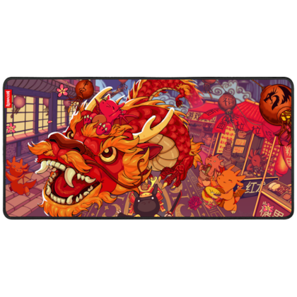 Mousepad Redragon Flick Xl Speed Festival Do Dragao 90cm X 40cm P032fd